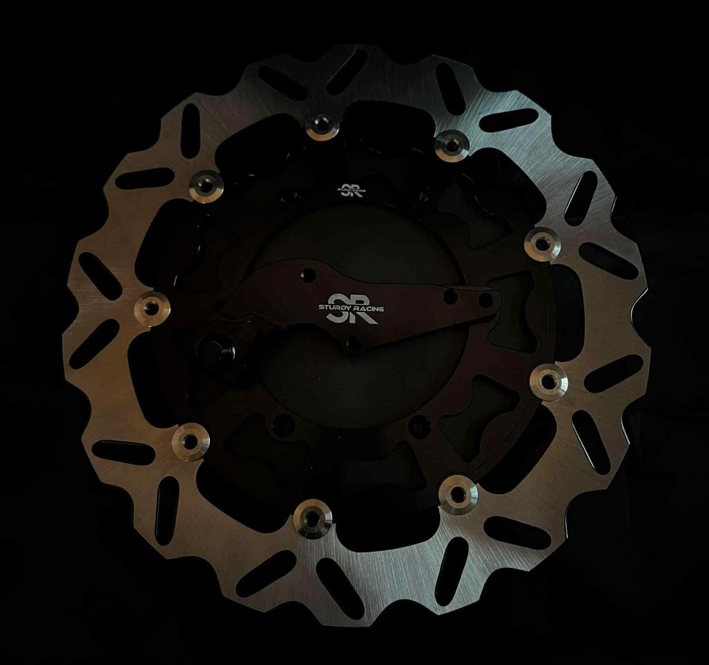 320mm jarrulevy ja adapteri (69mm) - Sturdy Racing