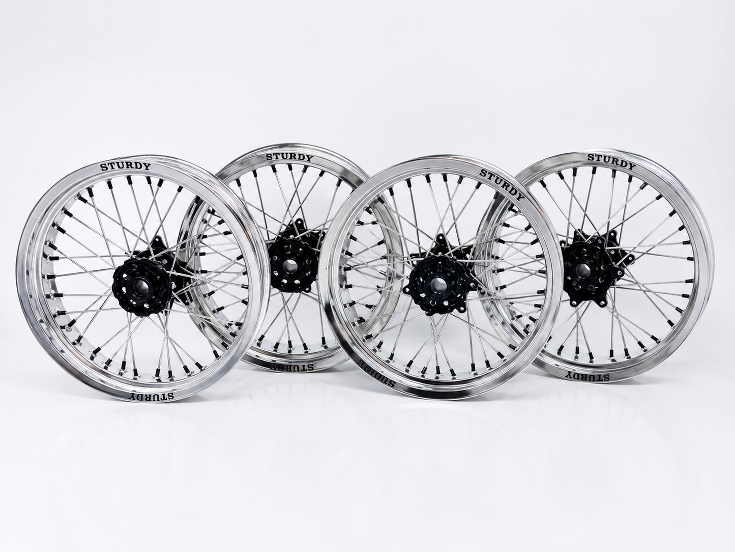 KTM Supermoto wheelset 17x3.50 & 17x4.25