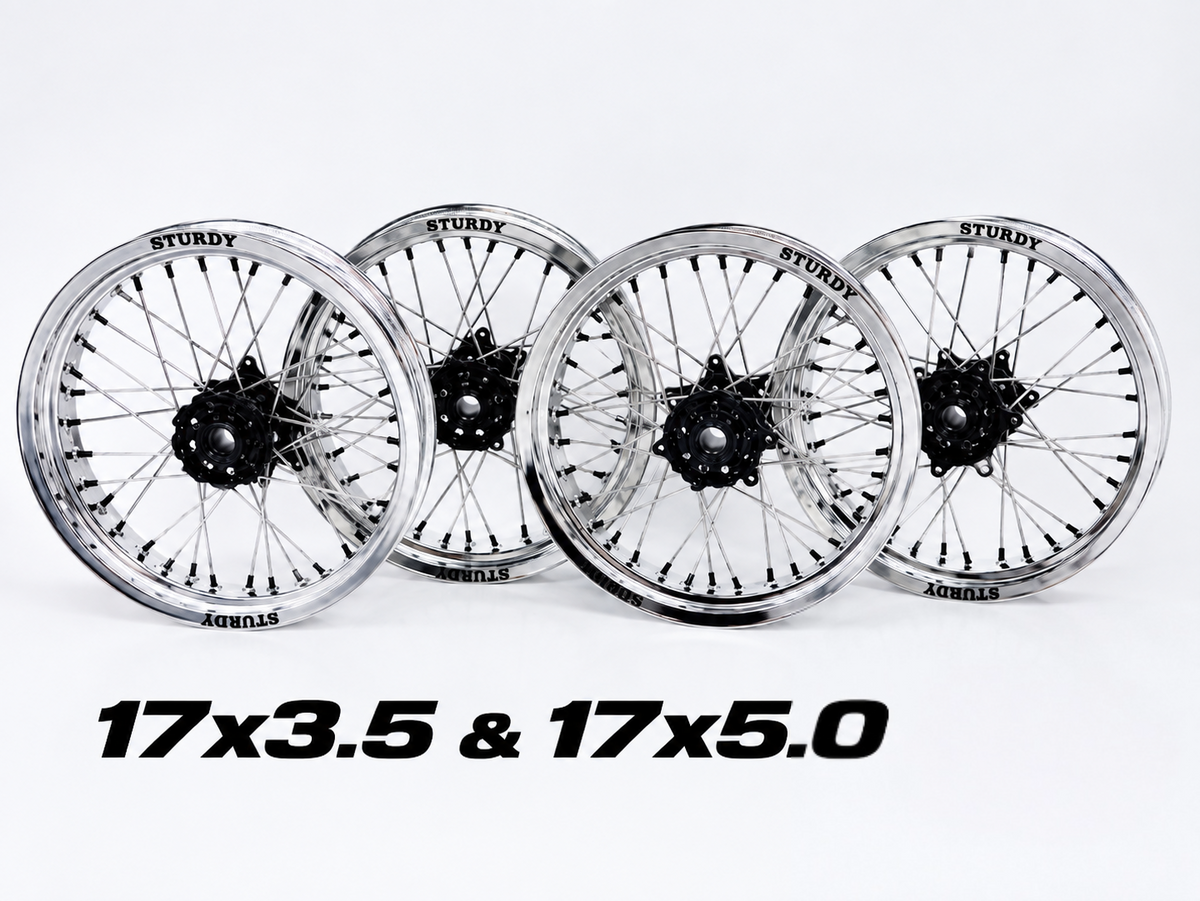 KTM Supermoto vanteet 17x3.50 & 17x5.00