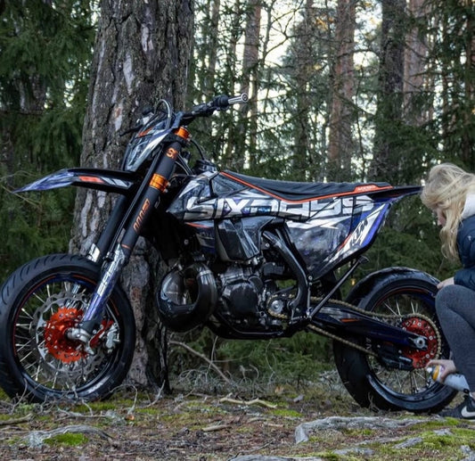 KTM supermoto Sturdy Racing -vanteilla