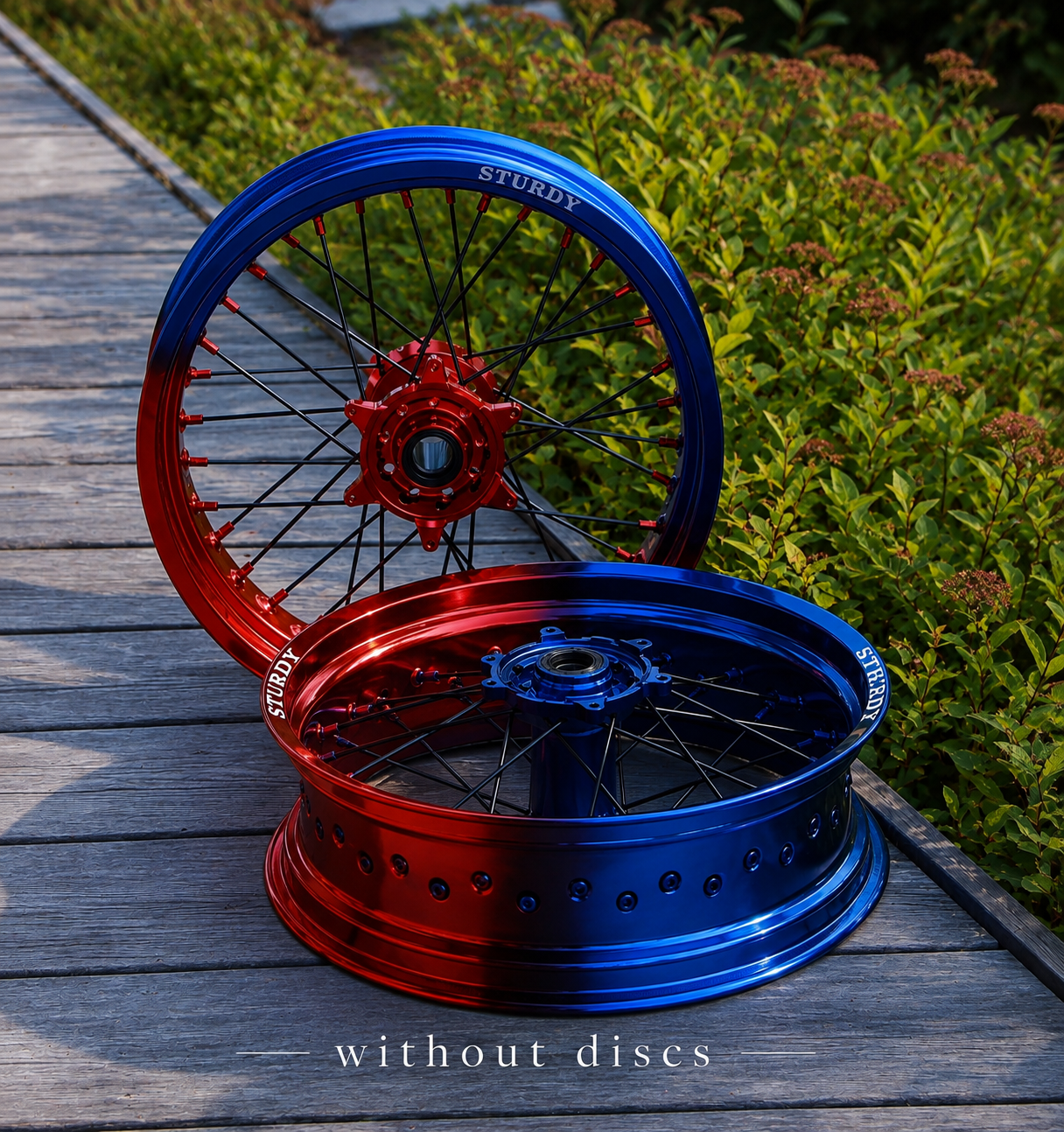 Custom supermoto vanteet