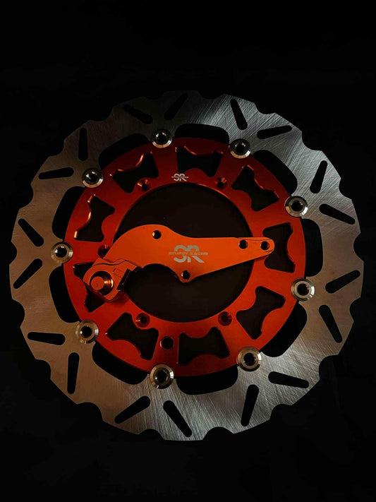 320mm jarrulevy ja adapteri (69mm) - Sturdy Racing