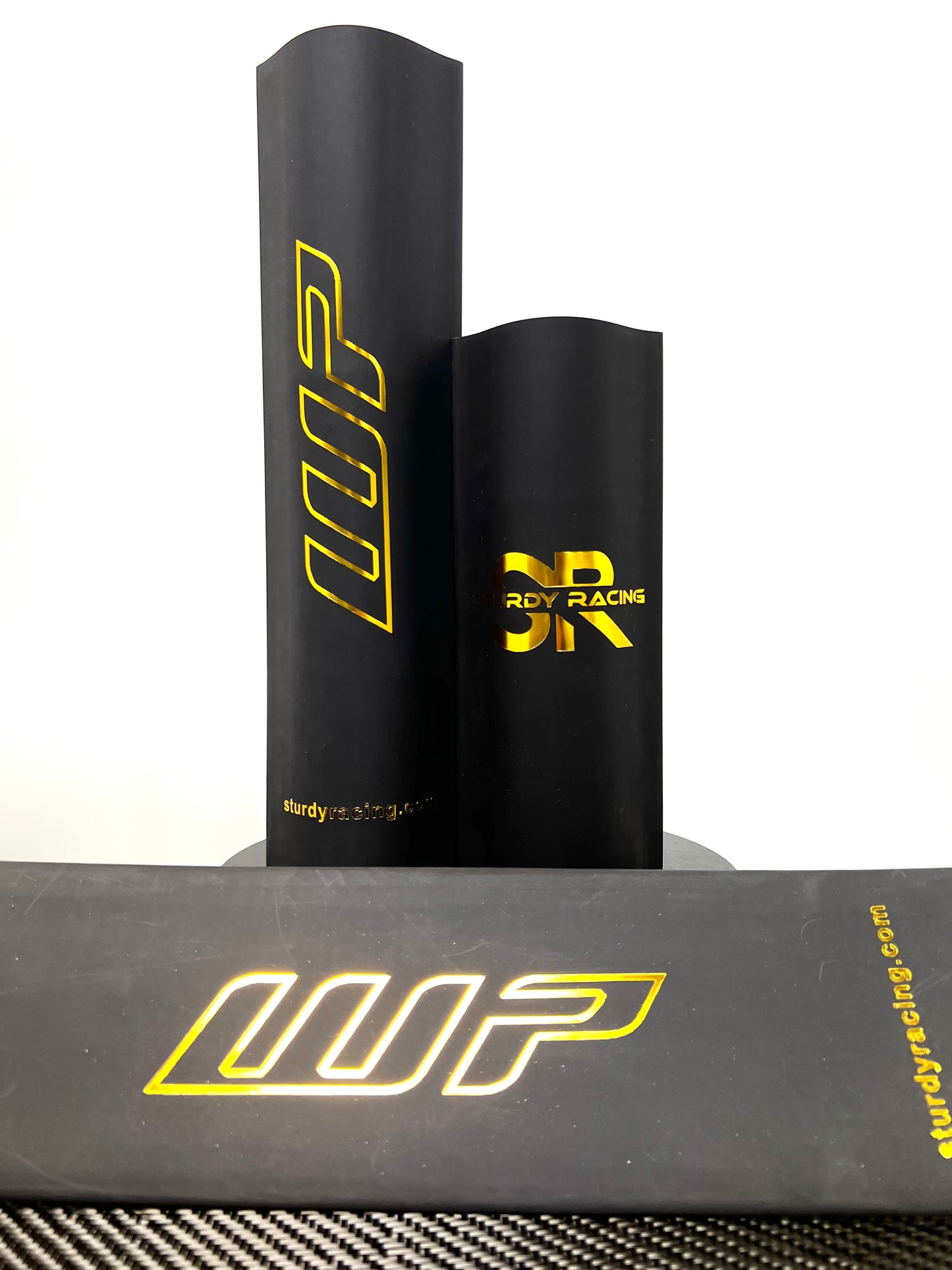 WP CHROME FORKSHRINK (BLACK/MUSTA) - Sturdy Racing