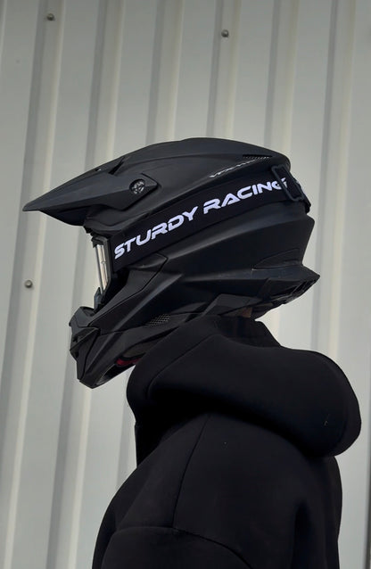 SturdyRacing ajolasit Musta/Hopea