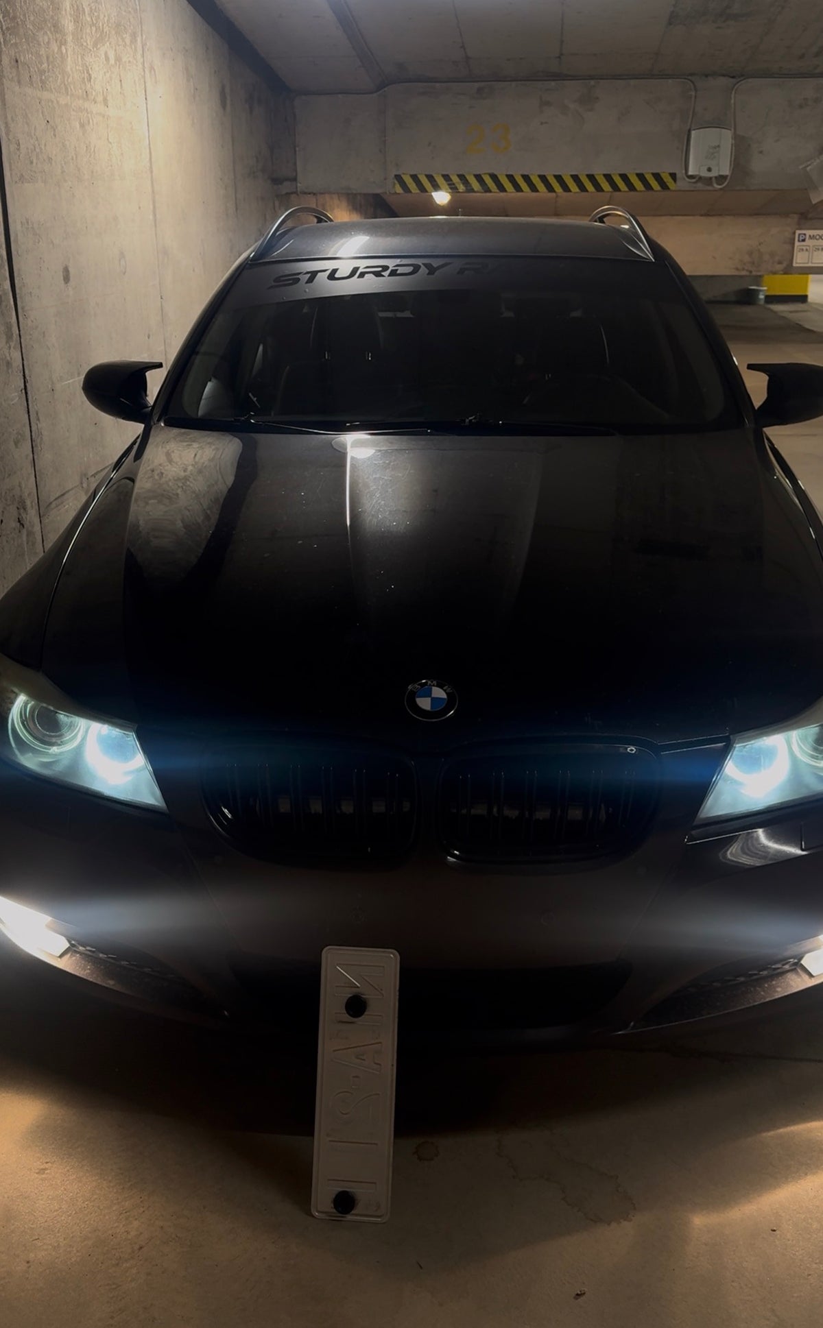SturdyRacing windshield decal / sunstrip