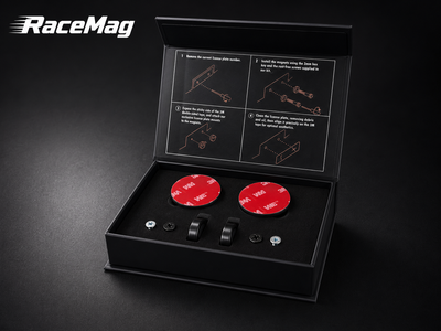 RaceMag Magneettinen rekisterikilpiteline