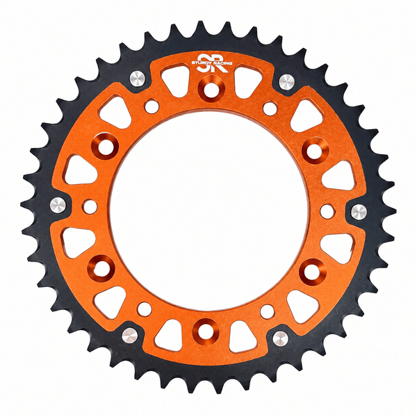 KTM 45T takaratas Musta - Oranssi - Sturdy Racing