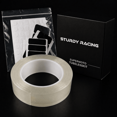 Supermoto tubelesskit - Sturdy Racing