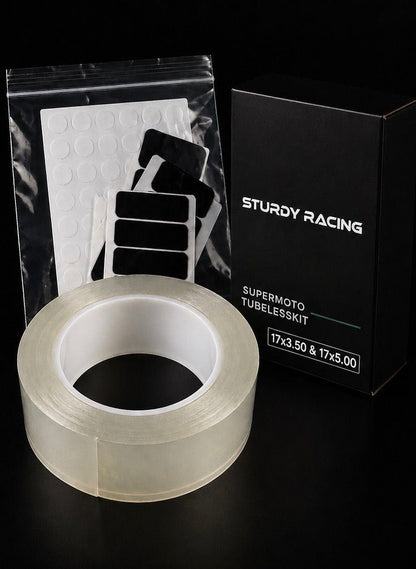 Supermoto tubelesskit - Sturdy Racing
